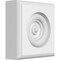 Ekena Millwork Standard Sedgwick Bullseye Rosette With Rounded Edge, 3"W x 3"H x 1"P ROSP030X030X100SDG04 - alternate 1